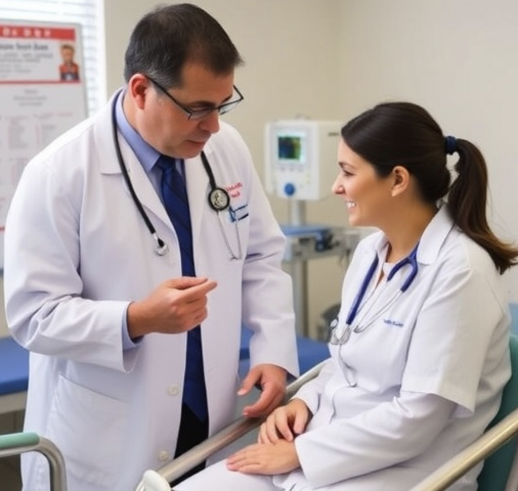 Mentorship development track for aspiring healthcare professionals